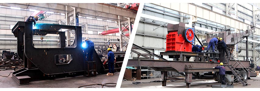 小型移動碎石機(jī)展示圖
